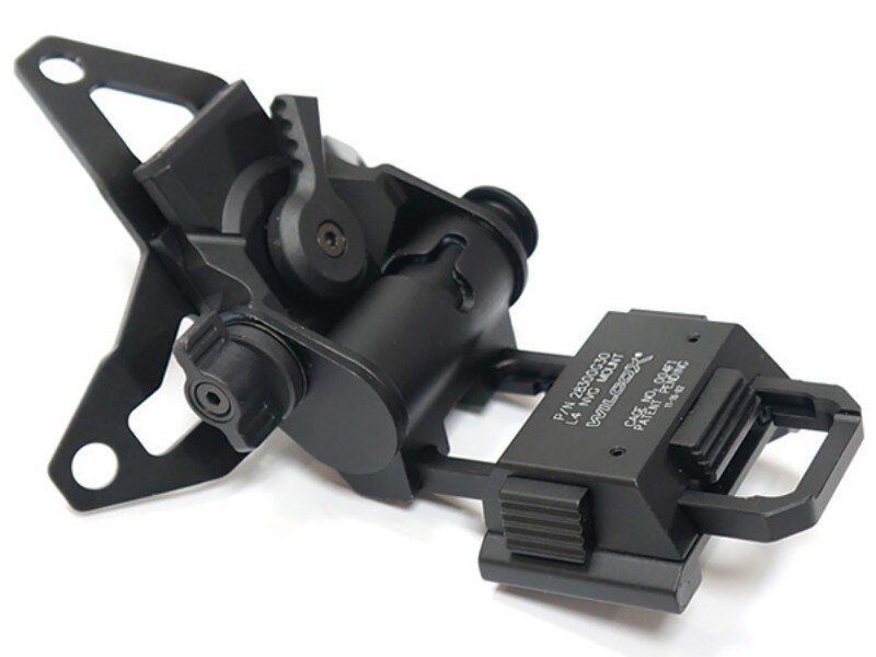 CQC Aluminum L4G30 NVG Mount Airsoft Tactical Helmet Shroud For Night Vision Goggle AN/PVS-7 14 15 18 21