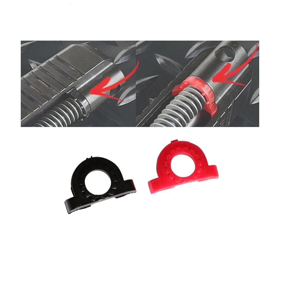 For Hunting Glock Plastic Pistols Shock Buffer Fit G17 17L 19 22 23 31 32 For Shooting Paintball Hunting Accessories