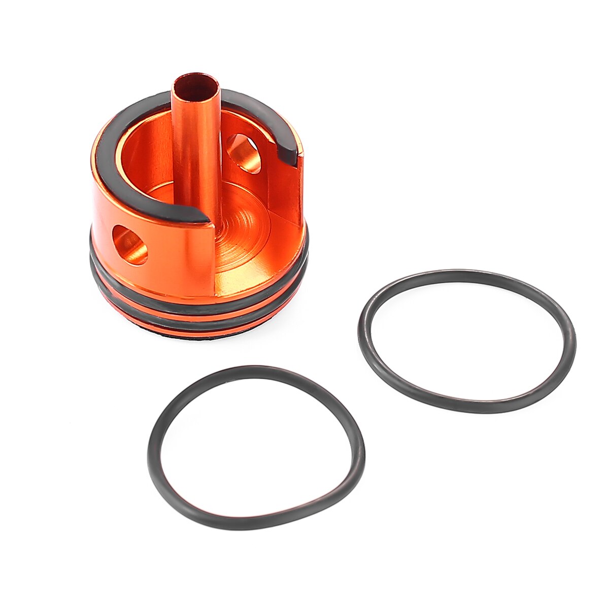 Silent Bearing Piston Cylinder Head for Airsoft AEG Ver.2/3 M4 M16 AK MP5 G3 M249 Gearboxes