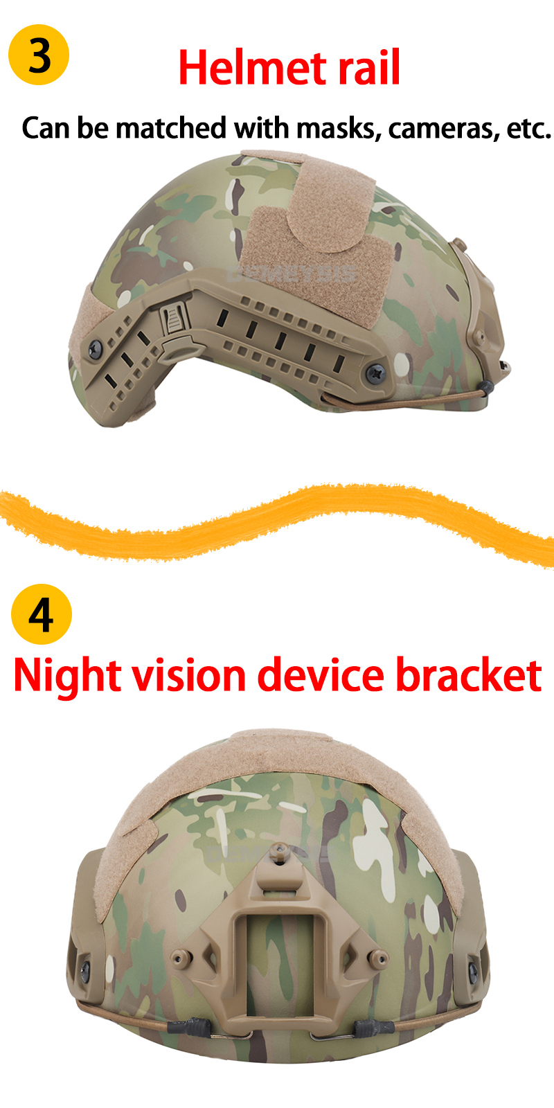 MH Type Paintball CS Game Sports Army Combat Wargame Protective Helmet