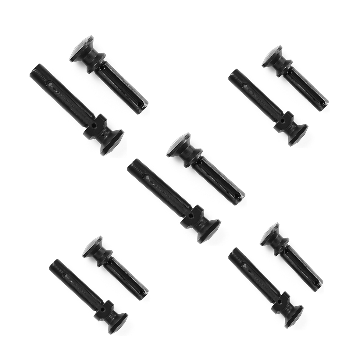 5PCS Mil-Spec .223/5.56 .308/7.62 Extended Take Down Pivot Pins w/ Detent and Spring