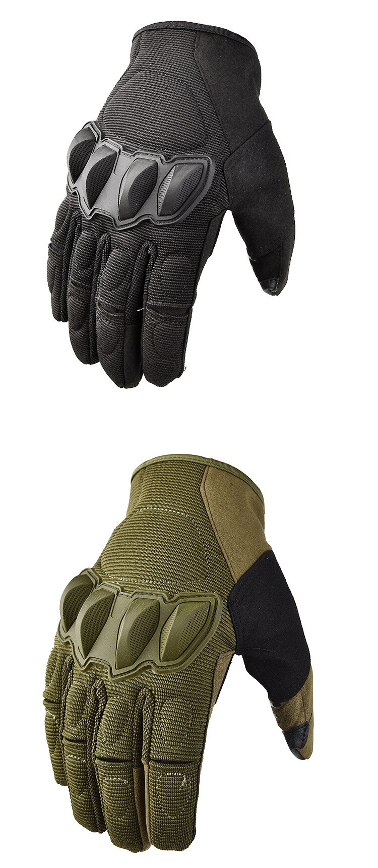 Motorcycle Anti-skid Camping Training Tactical Full Finger Gloves Men Military Paintball Shooting Airsoft Combat Cycling Glove