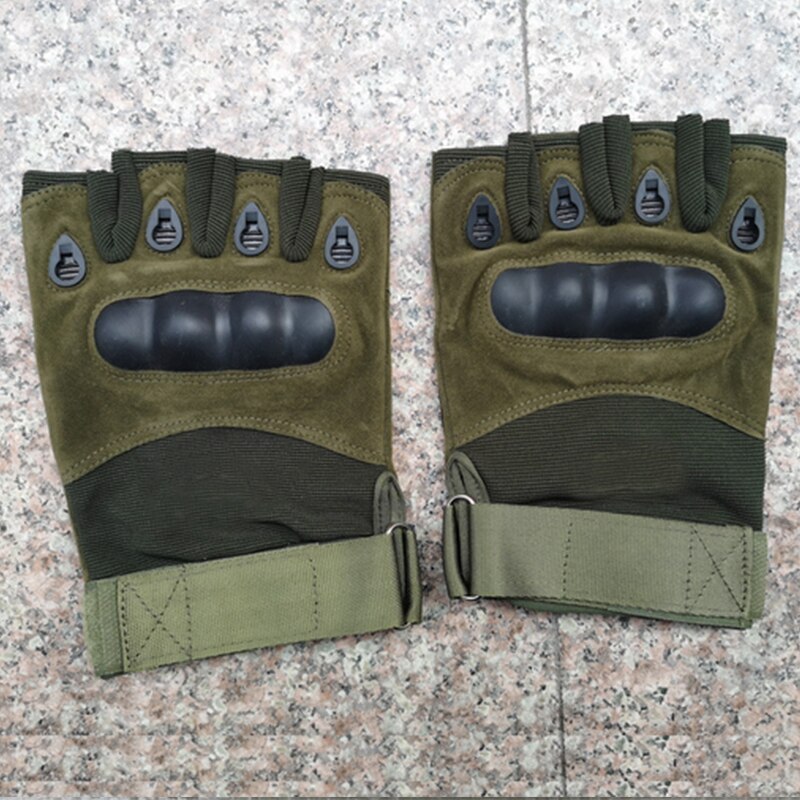 Outdoor Tactical Sports Riding Half-Finger Wear-Resistant Non-Slip Protective Gloves