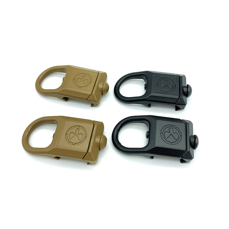 Airsoft accesorios Tactical RSA Rail Sling Attachment Quick Detach Sling Swivel Mount Adapter Rifle Gun Accessories