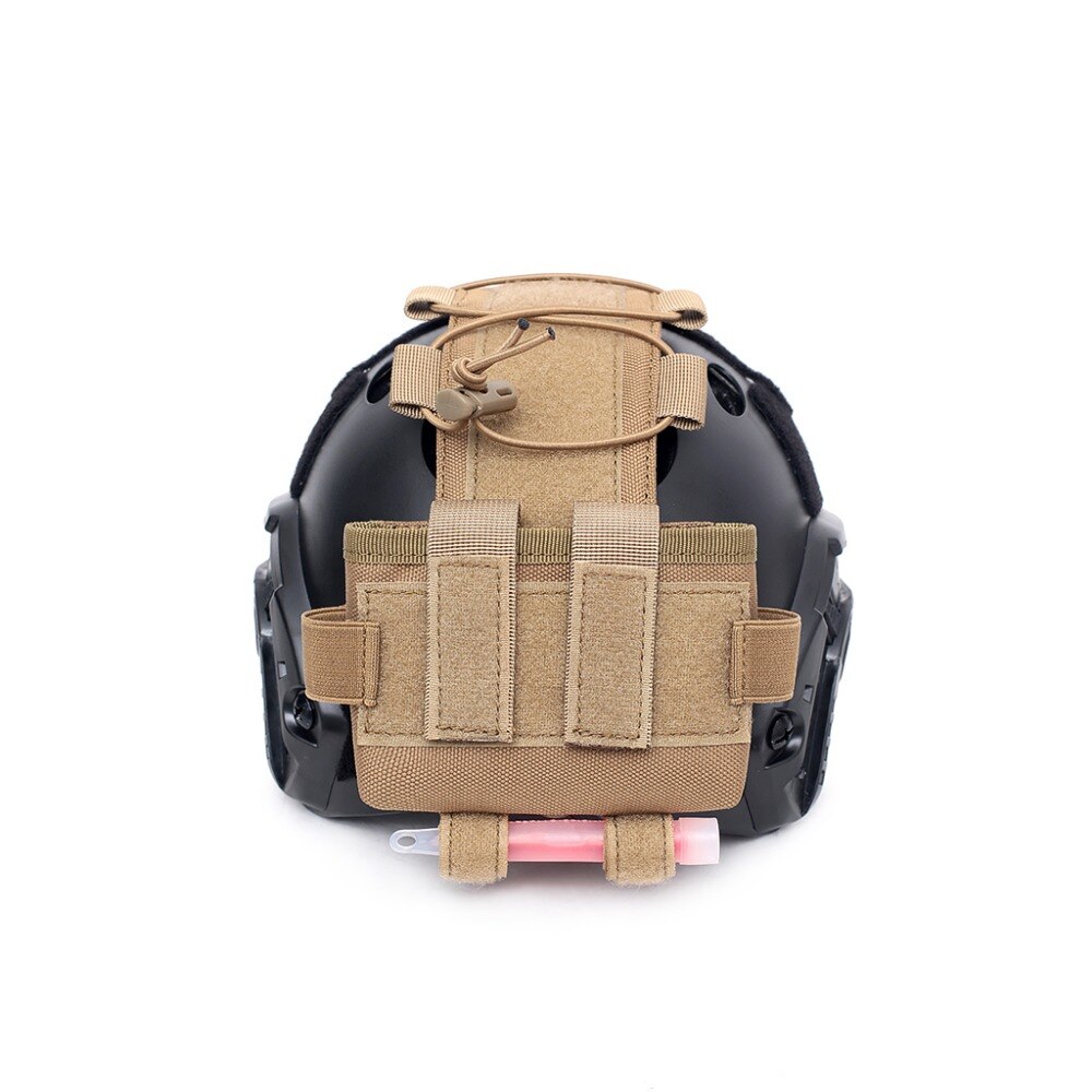 Tactical Helmet Battery Pouch MK2 Battery Case Fast Helmet Counterweight Pack Camo Utility Hunting Airsoft Helmet Battery Bags