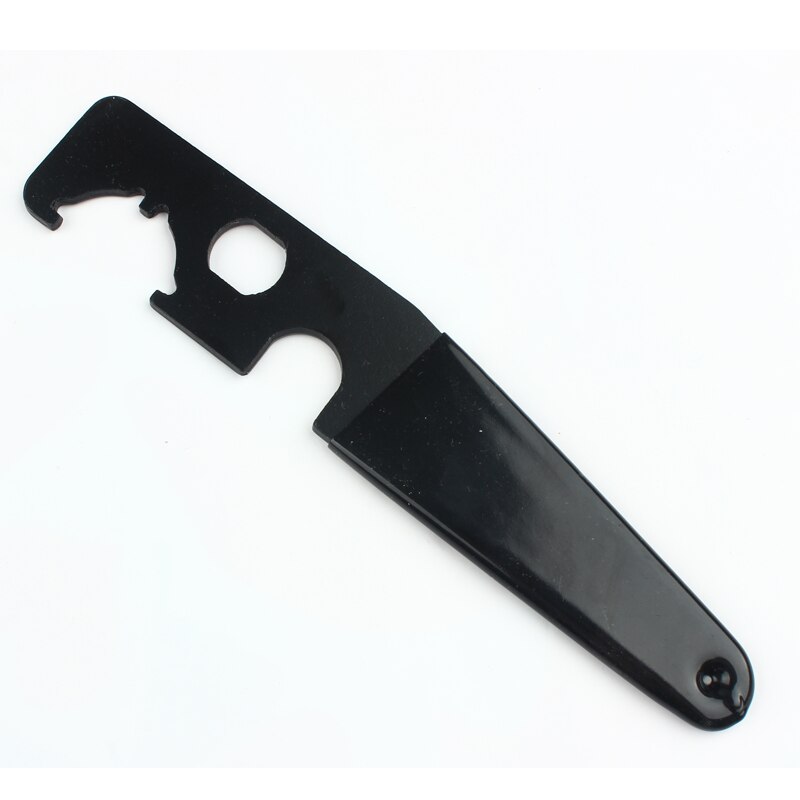223 Steel Enhanced AR15 Armorer Stock Spanner Wrench With Rubber Handle For Castle Nut A1/A2 Muzzle Brake Wrench