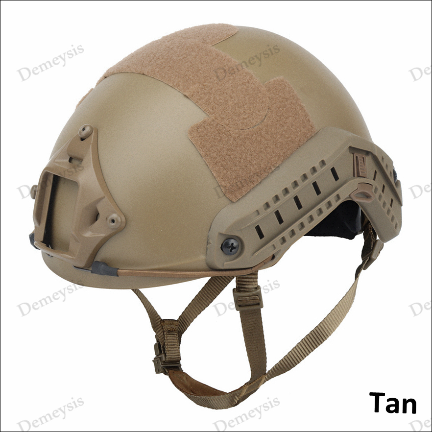 Tactical Helmet FAST MH Type Airsoft Paintball Head Protective Gear Outdoor Sport Cs Game Army Combat Camouflage Helmets