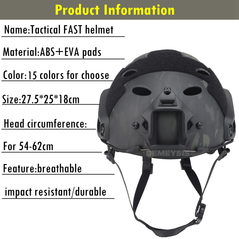 Airsoft Paintball Shooting Wargame Helmets Military Army Combat