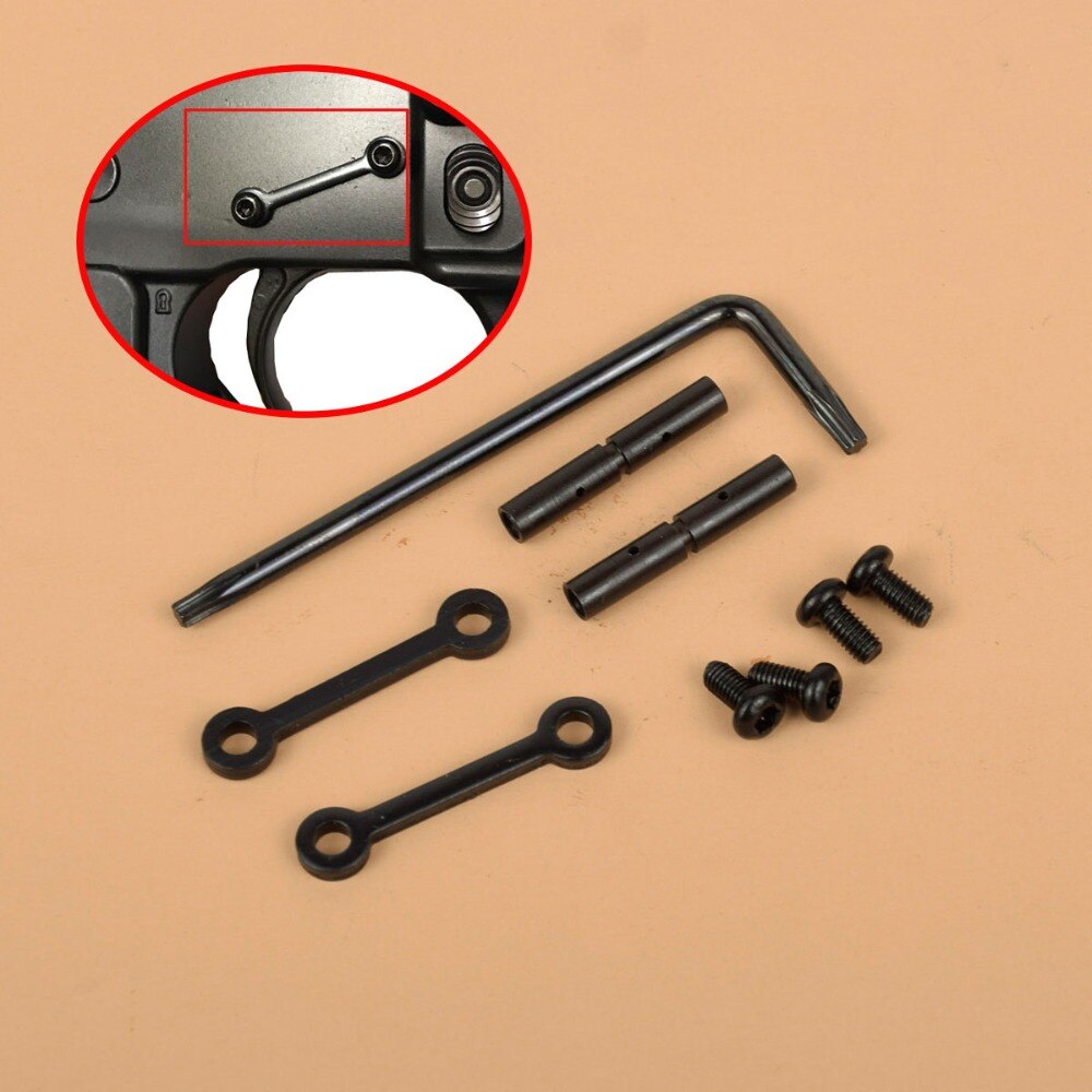Tactical Black Oxide .154″ AR15 Anti Walk Pins 2 Steel Side Plates All Steel Anti Walk Hammer Trigger Pins