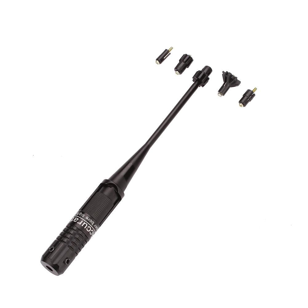 Red Dot Laser Pointer Boresighter Bore Sighter Kit for Hunting .22 to.50 Caliber Rifles Tactical Hunting Laser Sight Accessories