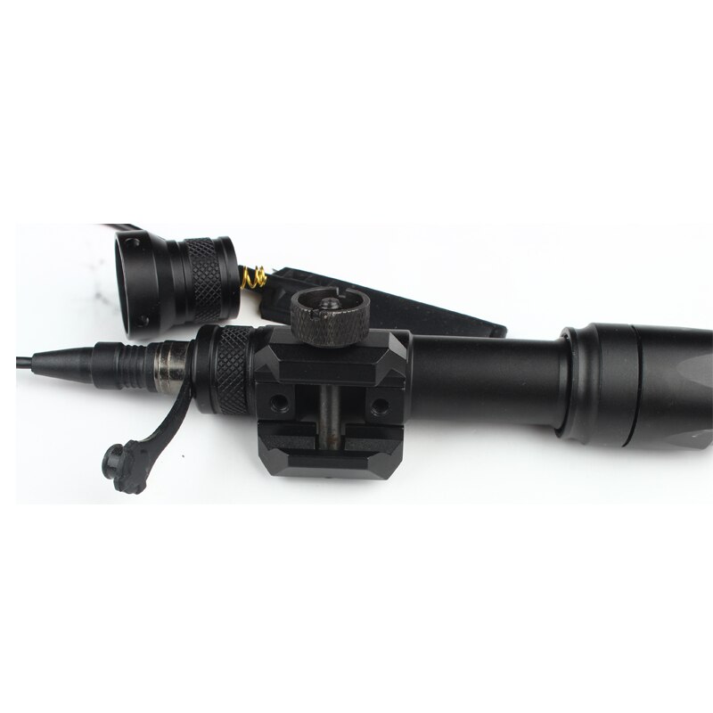 400 Lumen Tactical SF M600B Scout Light Lanterna Airsoft Flashlight Tactical Hunting Weapon Light with Dual Function Swtich-61