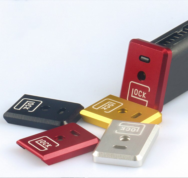 GLOCK Gel Blaster Kublai P1 Magazine Expansion Metal Base Exterior Decoration Upgrade Accessories