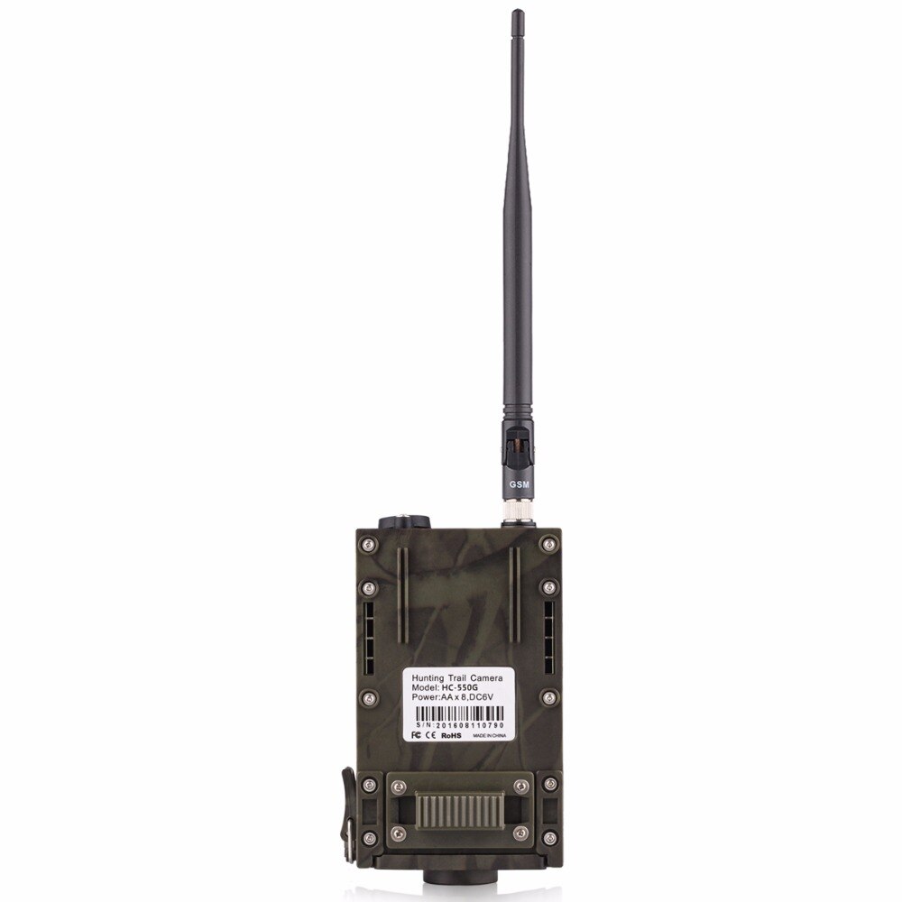 2G SMS SMTP Trail Camera Photo Traps Cellular Mobile Hunting Wildlife Cameras HC550M Wireless Surveillance Cams