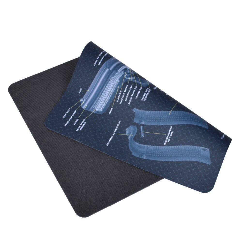 Punisher Gun Cleaning Mat for CZ Shadow 2 SA  Glock  Gunsmith Bench Block With Parts Diagram and Instructions Roll Pin Punch Set