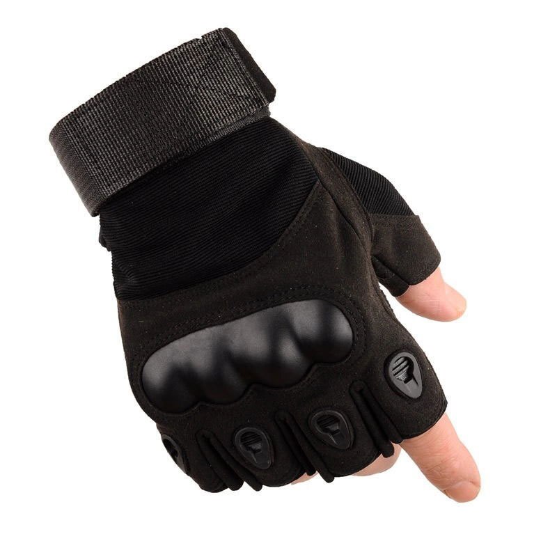 Outdoor Tactical Sports Riding Half-Finger Wear-Resistant Non-Slip Protective Gloves