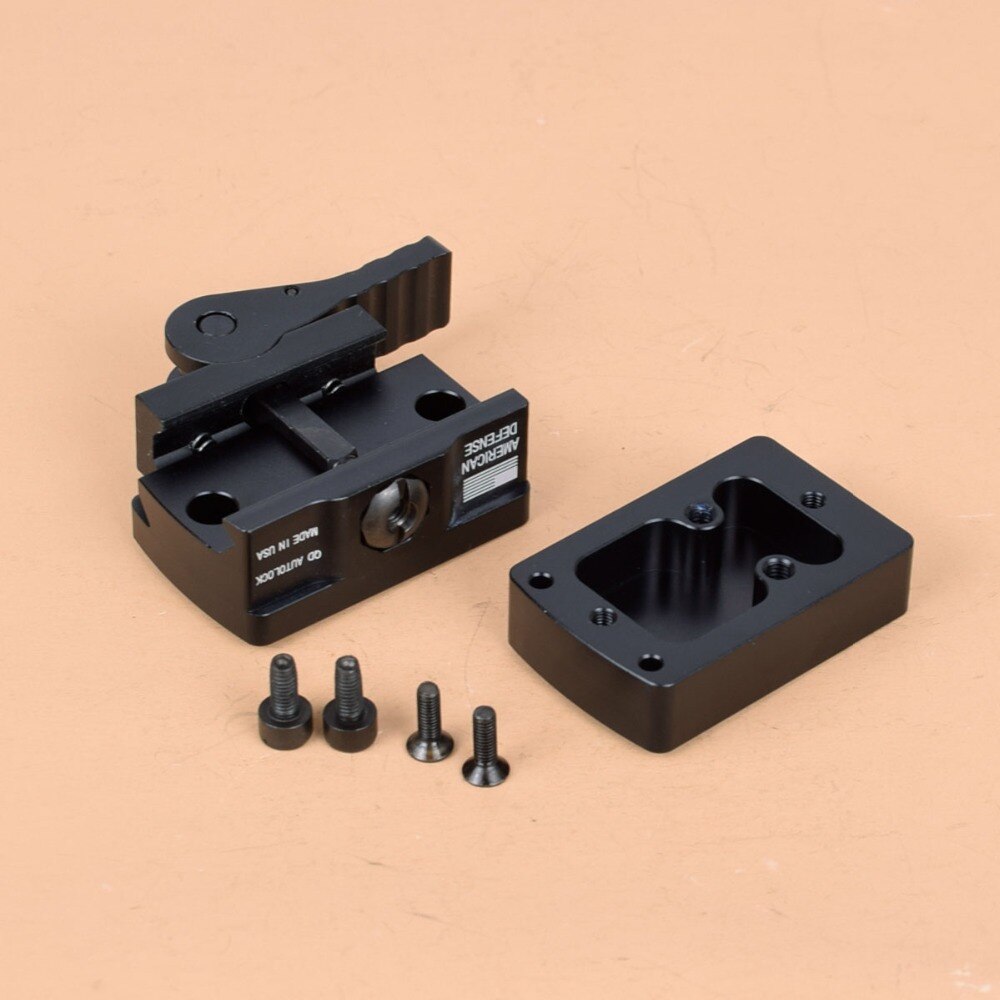 Docter Sight C III Mount Mini Red Dot Sight Mount Full Co-Witness Mount With QD Auto Lock fit 20 Weaver Picatinny Rail