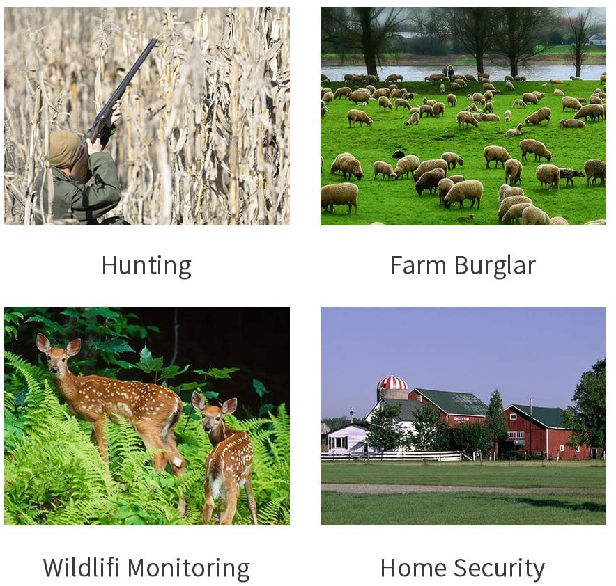 Hunting Trail Camera 24MP 1080P Night Vision iP65 Waterproof 850nm Wild Cameras Photo Traps HC801A  Wildlife Cam Surveillance