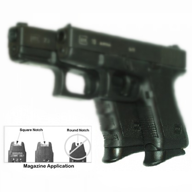 Glock Grips PG-19 PG19 – Fits GLOCK Mid & Full Size Type Grip Extension for Hunting Glock 17,18,19,22,23,24,25,31,32,34