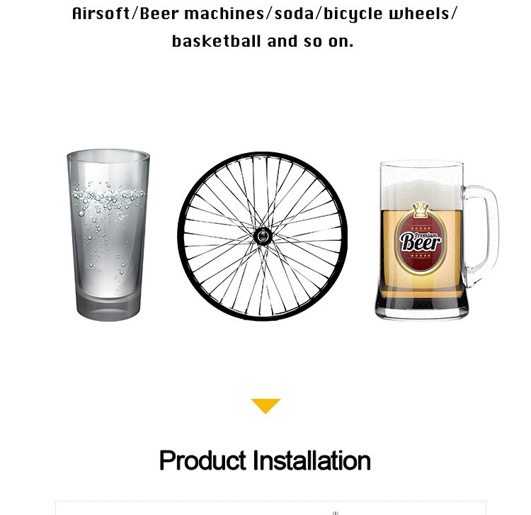 Co2 Cartridge Capsule 12g Tank Cylinder For Airsoft Toy Mag