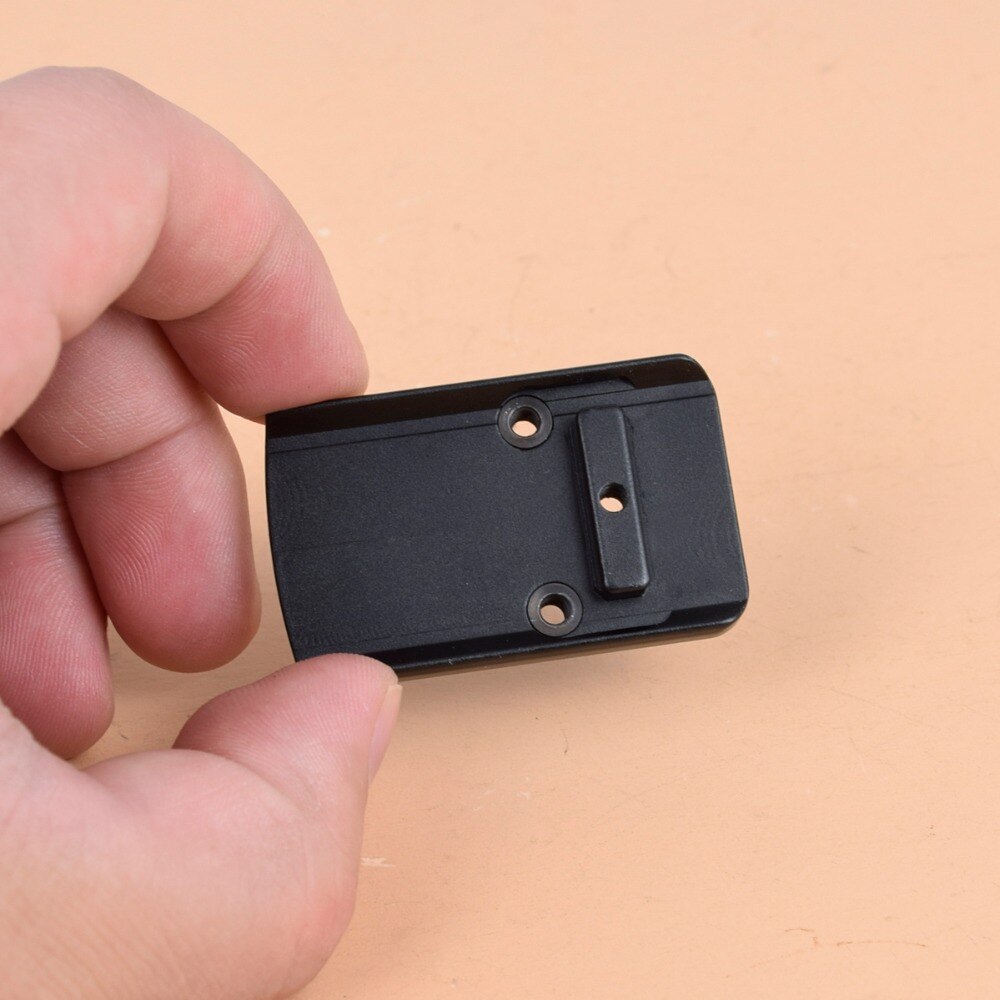 Glock Plate Base Mount Fits RMR VISM Red Dot Sight for Tokyo Marui 17 18C 19 KWA KSC Rear Sight