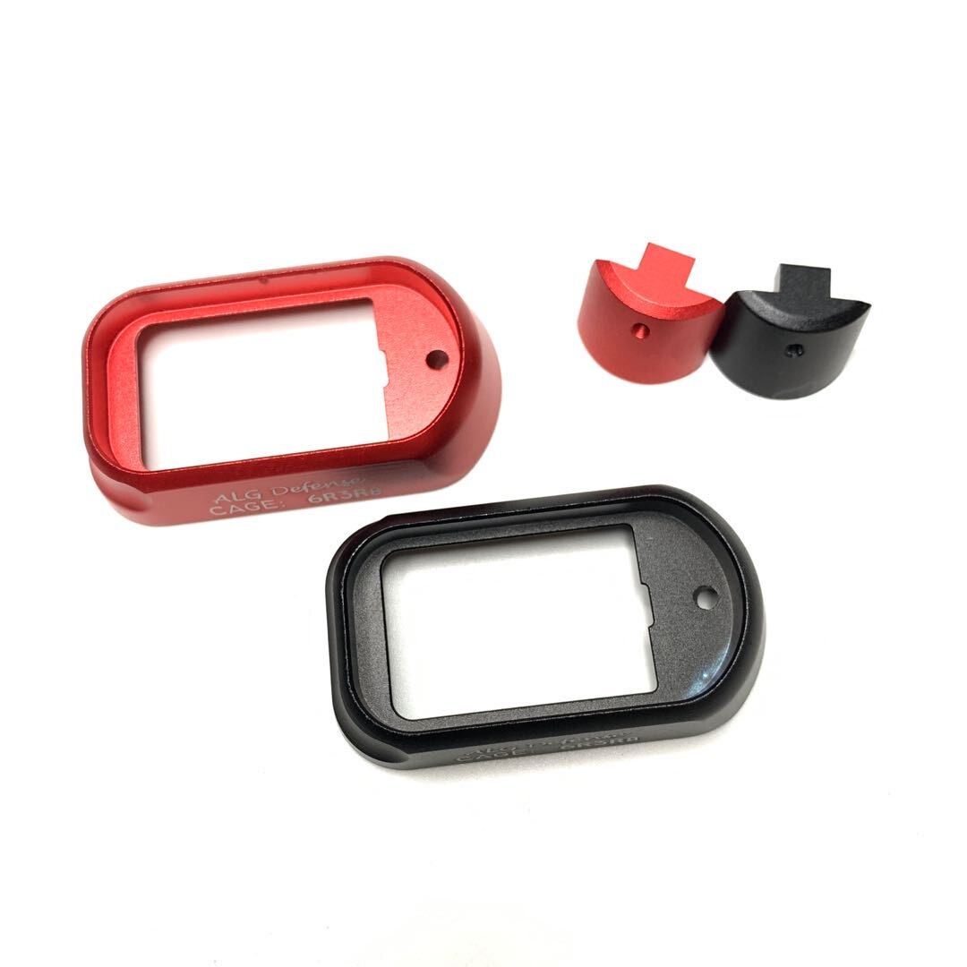 Tactical CNC Aluminum Grip Adapter Magwell for Glock 17 22 24 31 34 35 37 Gen 1-4 Base Pad Hunting Caza