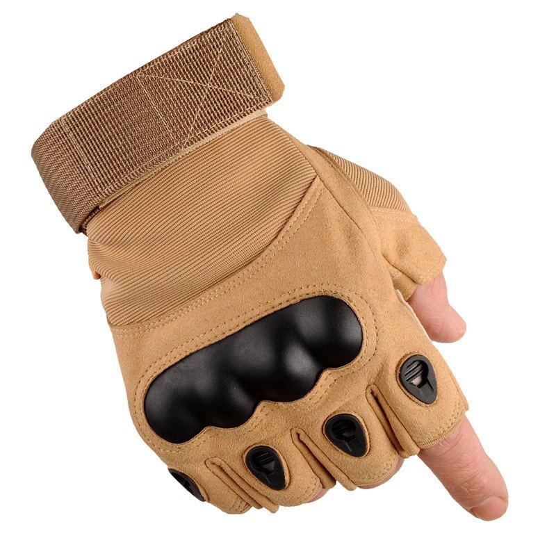 Outdoor Tactical Sports Riding Half-Finger Wear-Resistant Non-Slip Protective Gloves