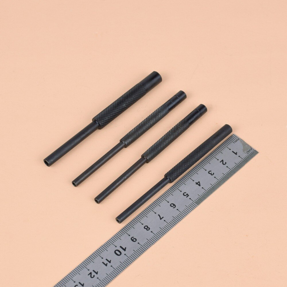 Tactical 4pcs AR15 Gunsmithing Armorer Steel Roll Pin Starters Pin Punch Tool Hollow End 1/16 5/64 3/32 1/8 Ultimate Arms Gear