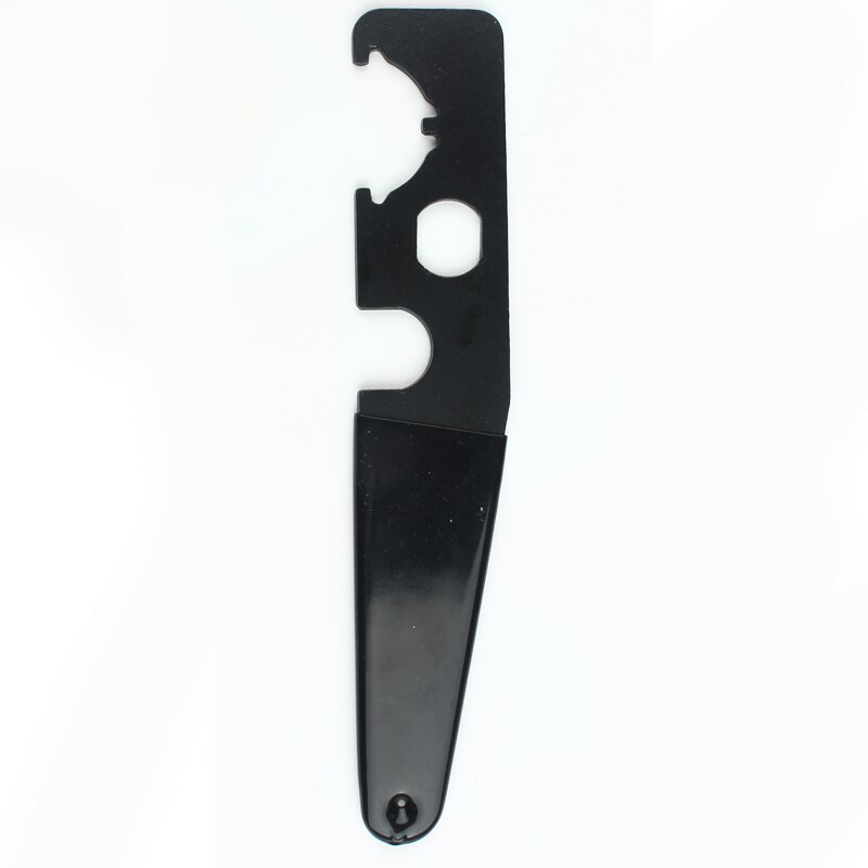 223 Steel Enhanced AR15 Armorer Stock Spanner Wrench With Rubber Handle For Castle Nut A1/A2 Muzzle Brake Wrench