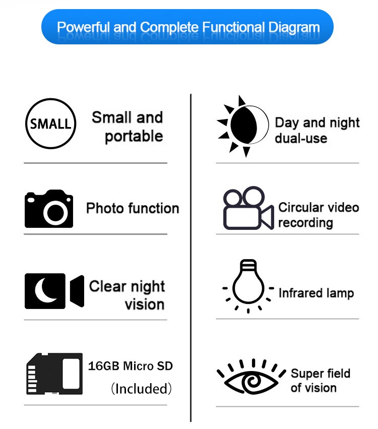 MiNi Night Vision Device Goggles 1080P HD Magnification Infrared Telescope NV650 Professional Monocular Zoom Hunting  5x Digital