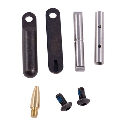 Gen 2 .154 Non-Rotating Anti-Walk Pins with Black Side Plates Trigger Hammer Pins