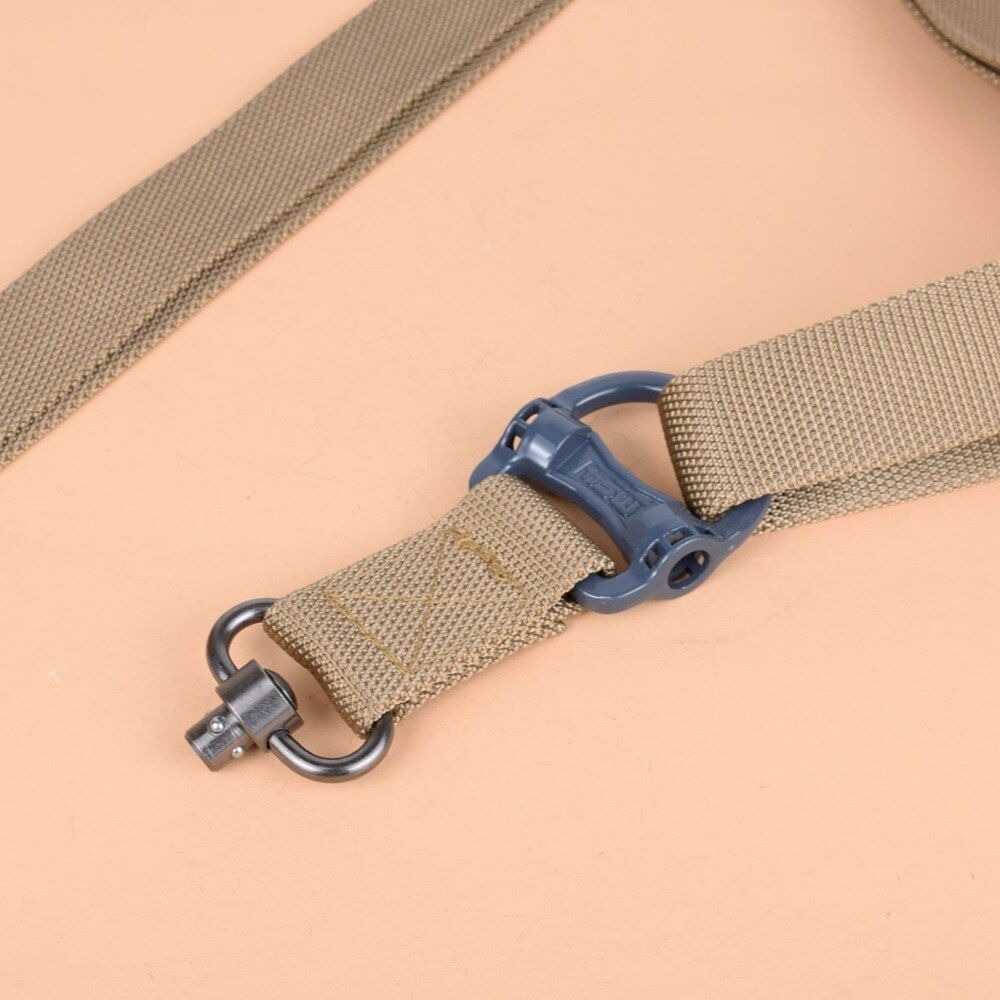 Military 2 Points Adjustable MS4 Dual QD Tactical Rifle Sling Hunting Nylon Gun Strap Tactical Mount Safety Gun Straps
