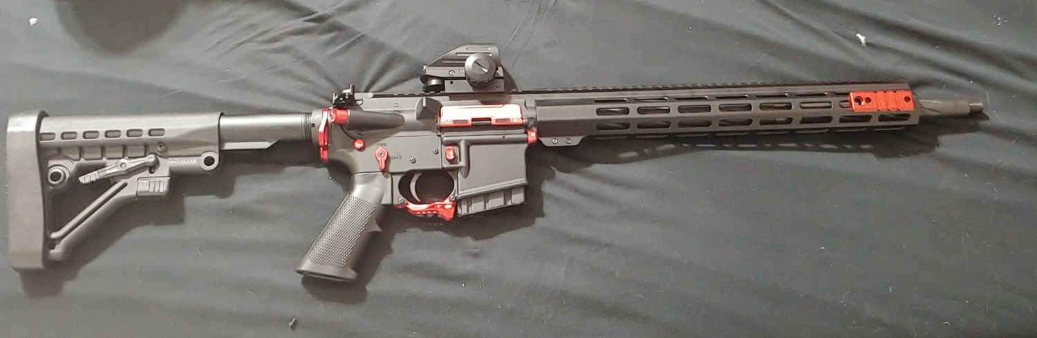 Tactical .223 5.56 Ambidextrous Safety Selector switch Mil-Spec Steel