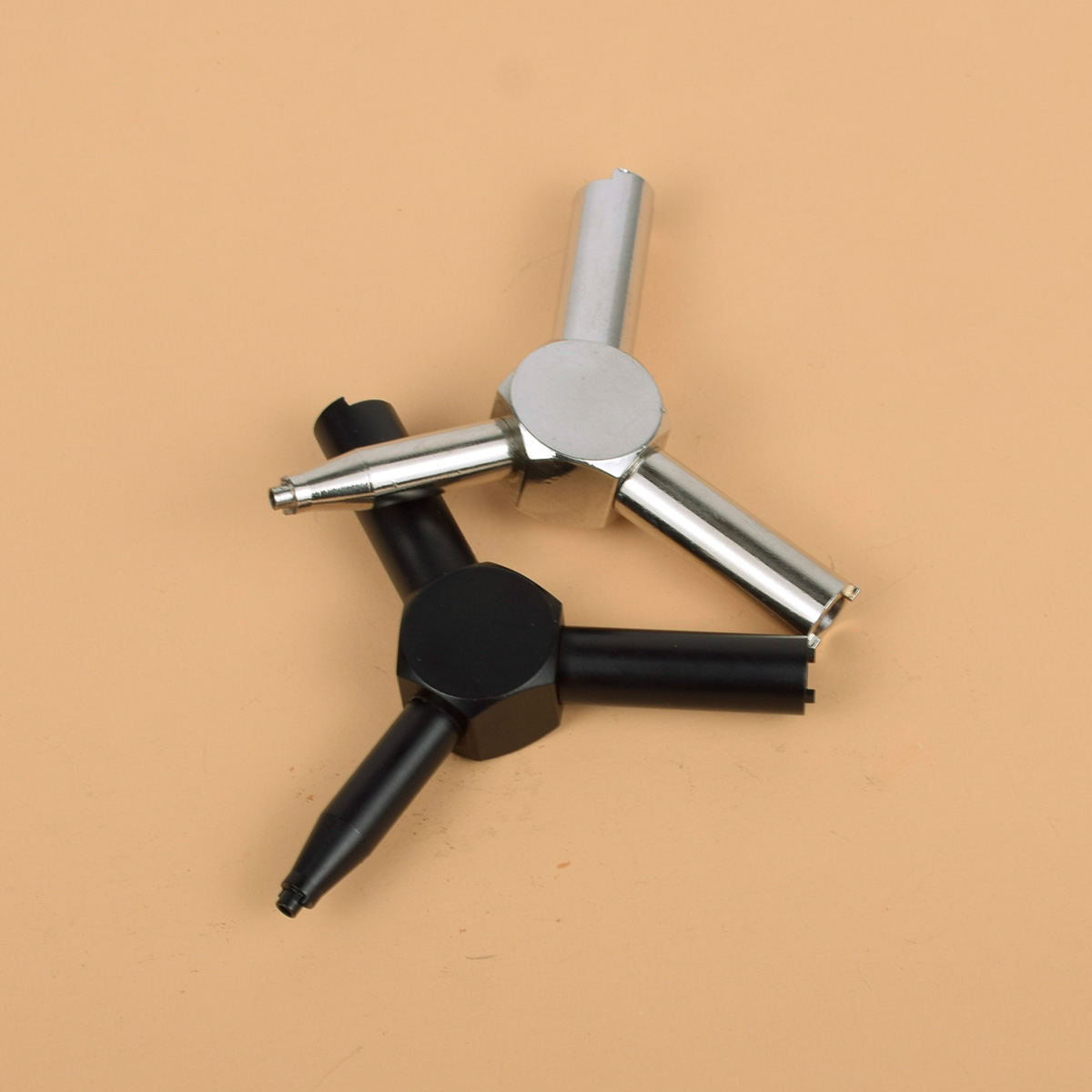 Outdoor hunting Gas Valve Key Steel Triple Army Force Magazine Charging Tool For GBB AEG KSC WA Airsoft Guns Shooting