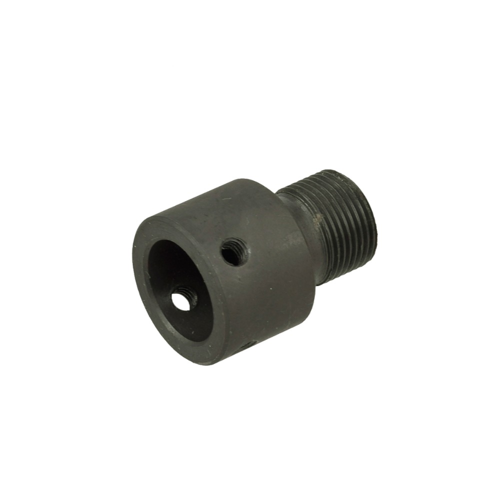 Tactical Steel AR15 M14 Thread Left AK/SKS Muzzle Brake Adapter CKC Sat Like a Native Hole Widened Amoeba m4a1 Hunting