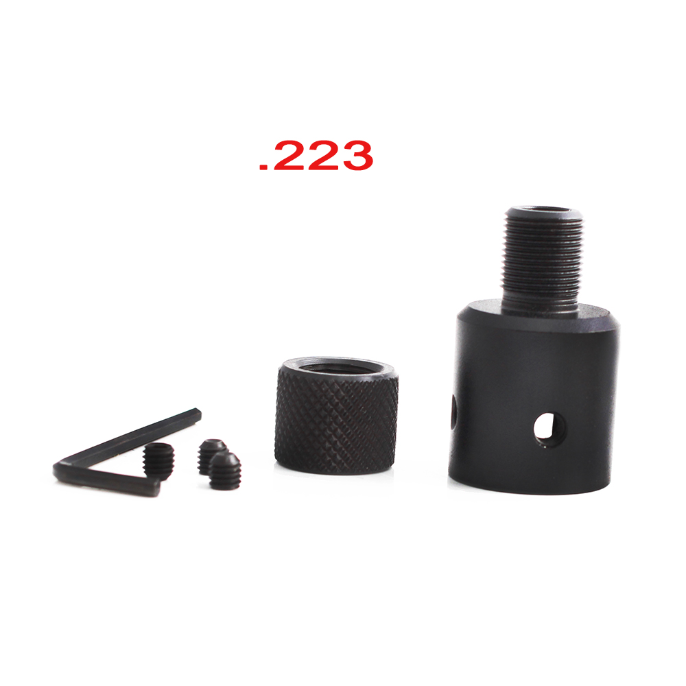 Ruger 1022 10/22 Barrel End Thread Protector Muzzle Brake Adapter 1/2×28 5/8×24 Combo .223 .308 Compensator