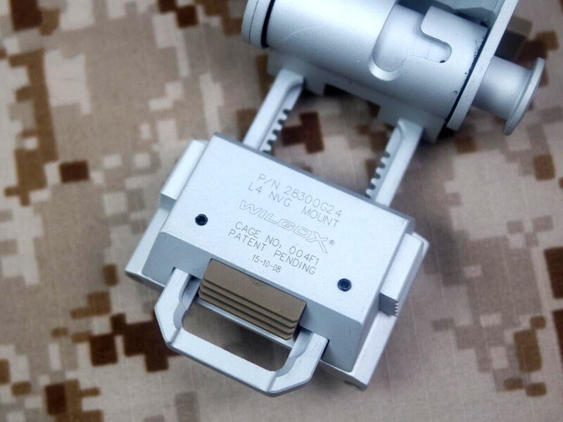 CQC Aluminum L4G24 Airsoft Tactical Helmet NVG Mount For Night Vision Goggle AN/PVS-7 14 15 18 21