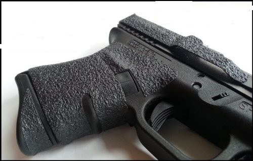 5pcs Grips Material Sheet Black Textured Rubber Grip Tape 5x7inch for Guns, Cell Phones, Cameras, Knives, Tools