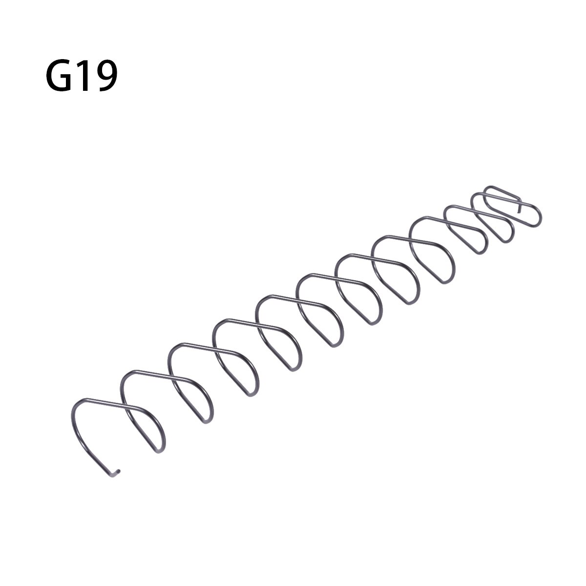 Steel Magazines Base Pad Spring Mag Extension Spring for Glock G17/19/22/23/34/35 M&P 5/6