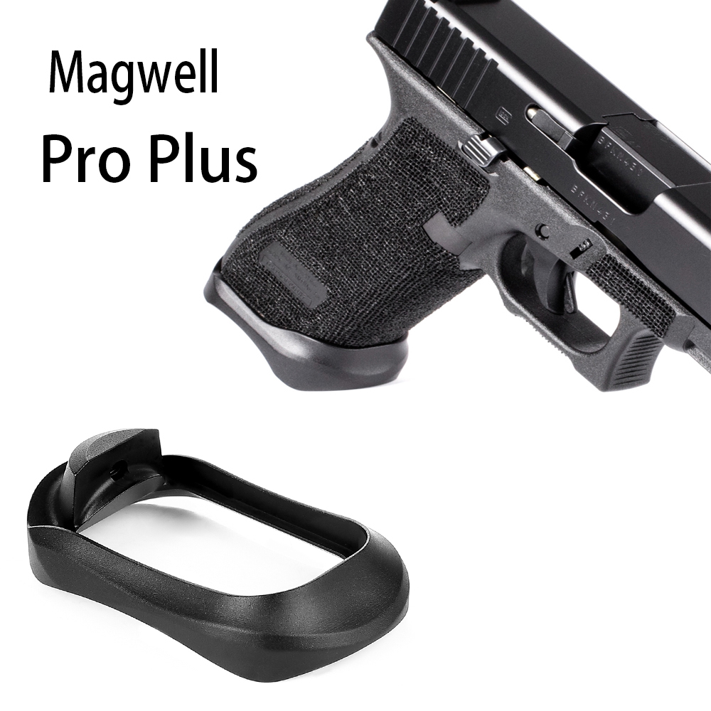 Glock PRO Plus Aluminum Magwell for Glock 17 22 24 31 34 35 37 Gen 1-4
