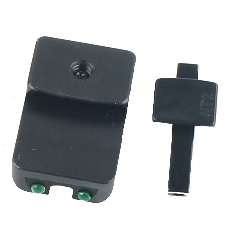 Tactical Combat Front Rear Night Fiber Sight Handgun Optic Red Green Dot for Hunting