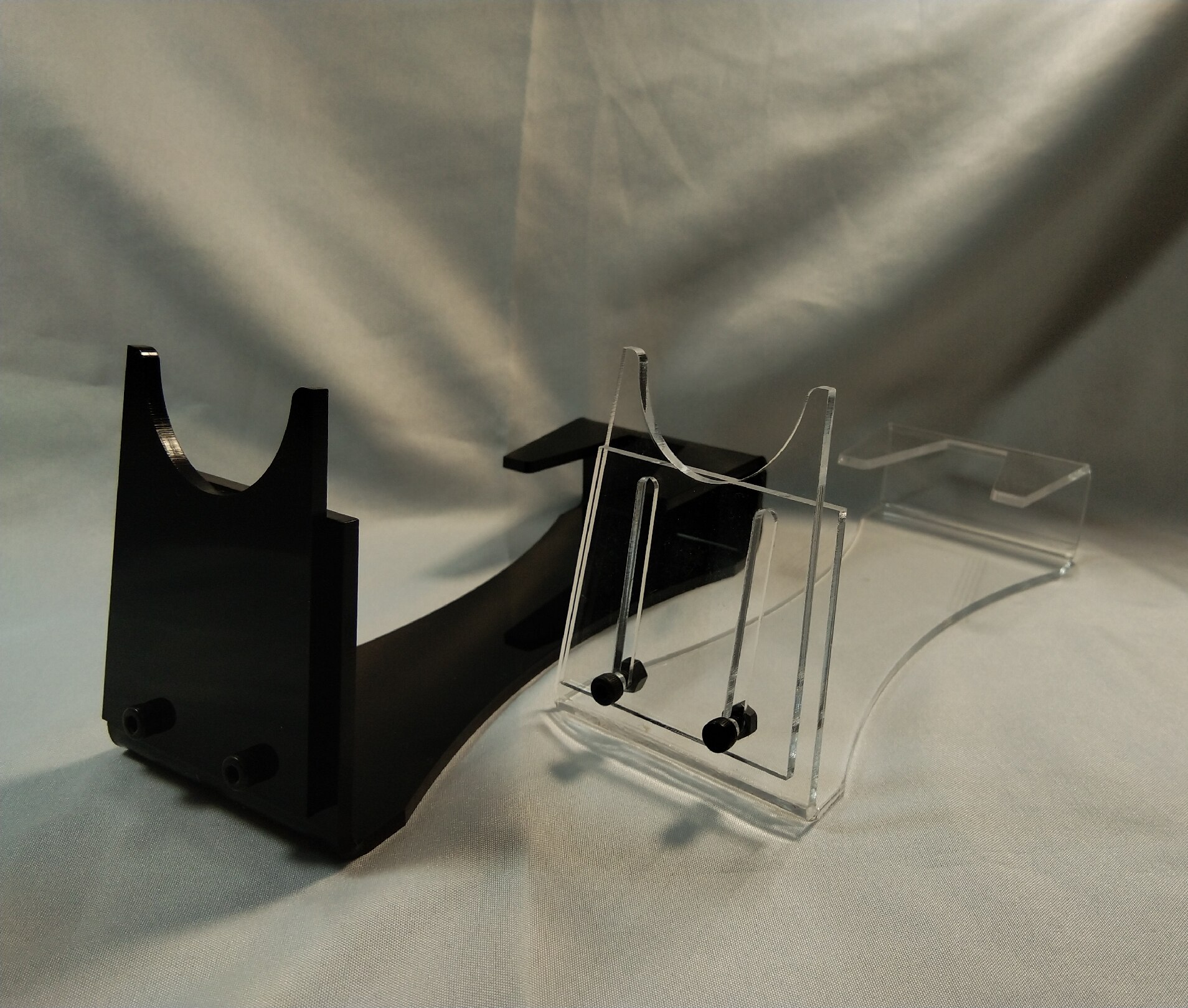 Airsoft Acrylic Kublai P1 Glock G17 G19 Stand Height Adjustable Rest Stand Paintball Support Showing stand Glock Accessory