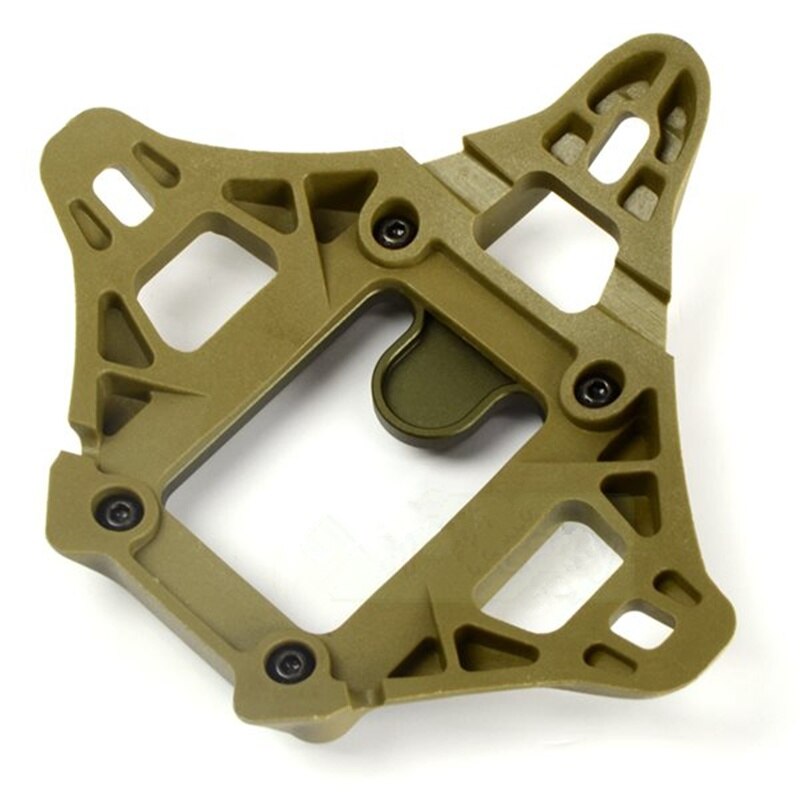 CQC Universal Airsoft Helmet NVG Mount L4 Wilcox style 3 Hole VAS Shroud For ACH MICH PASGT Tactical Helmets