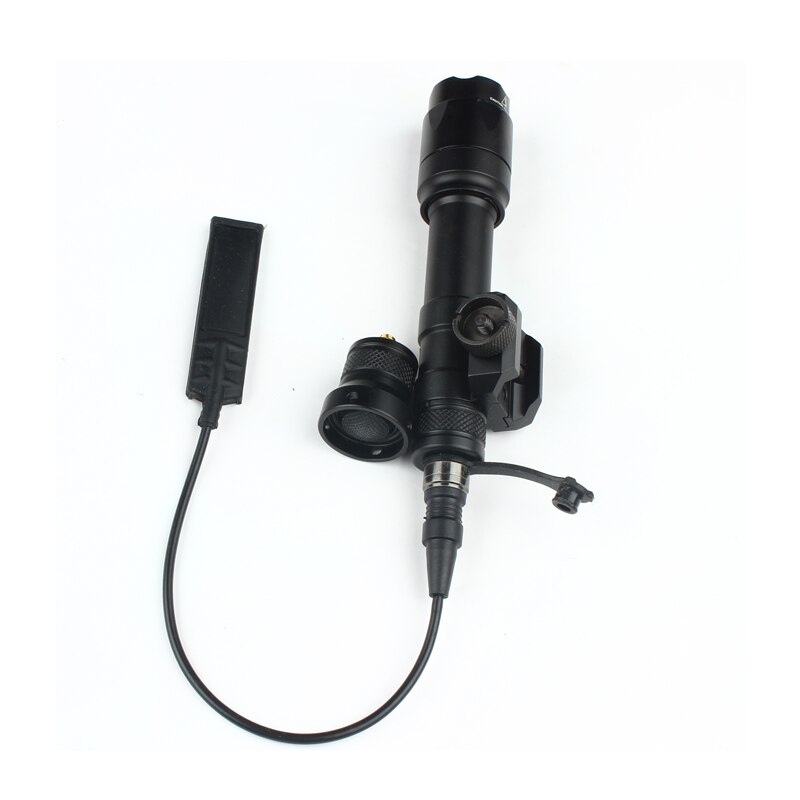 400 Lumen Tactical SF M600B Scout Light Lanterna Airsoft Flashlight Tactical Hunting Weapon Light with Dual Function Swtich-61