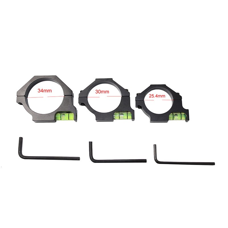 Scopes level mount ring 25.4mm / 30mm /34mm Spirit level bracket Rifle Scope Mount Level Ring Free shipping