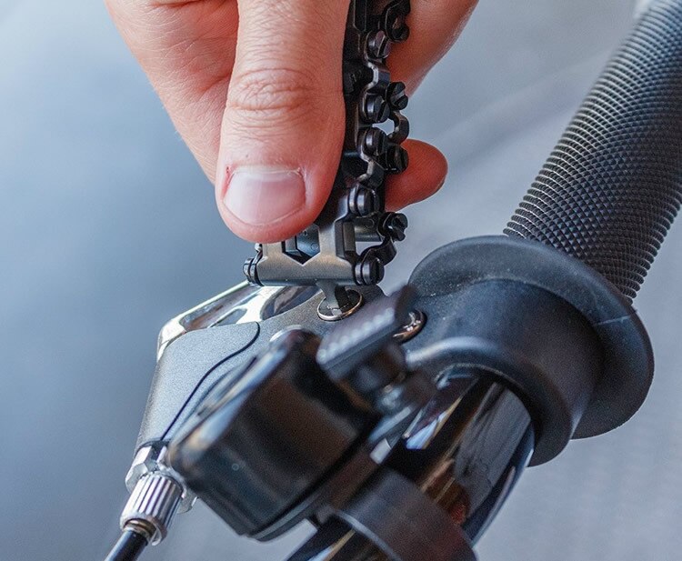 Outdoor Tool Multifunction Tool Bracelet Tread Bracelet Stainless Steel Bolt Driver Tools Kit Wearable Hiking Accessory 29 in 1