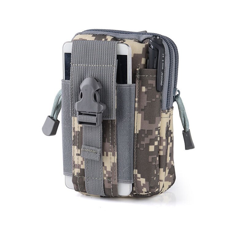 Airsoft Tactical Phone Pouch Molle Hunting Bags Belt Waist Bag Military Pack Outdoor Pouches Phone Case Pocket with Strap