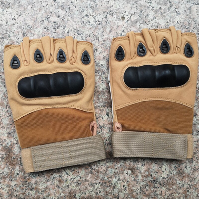 Outdoor Tactical Sports Riding Half-Finger Wear-Resistant Non-Slip Protective Gloves