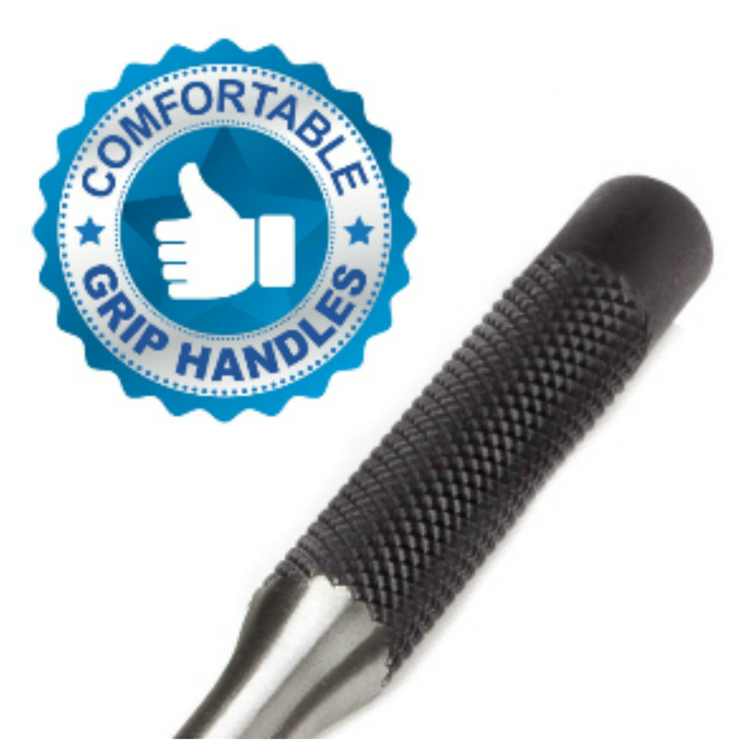 9Pcs Professional Durable Steel Roll Pin Punch Set Tools Kit for Removing Gun Bolt Catch Roll Up Case