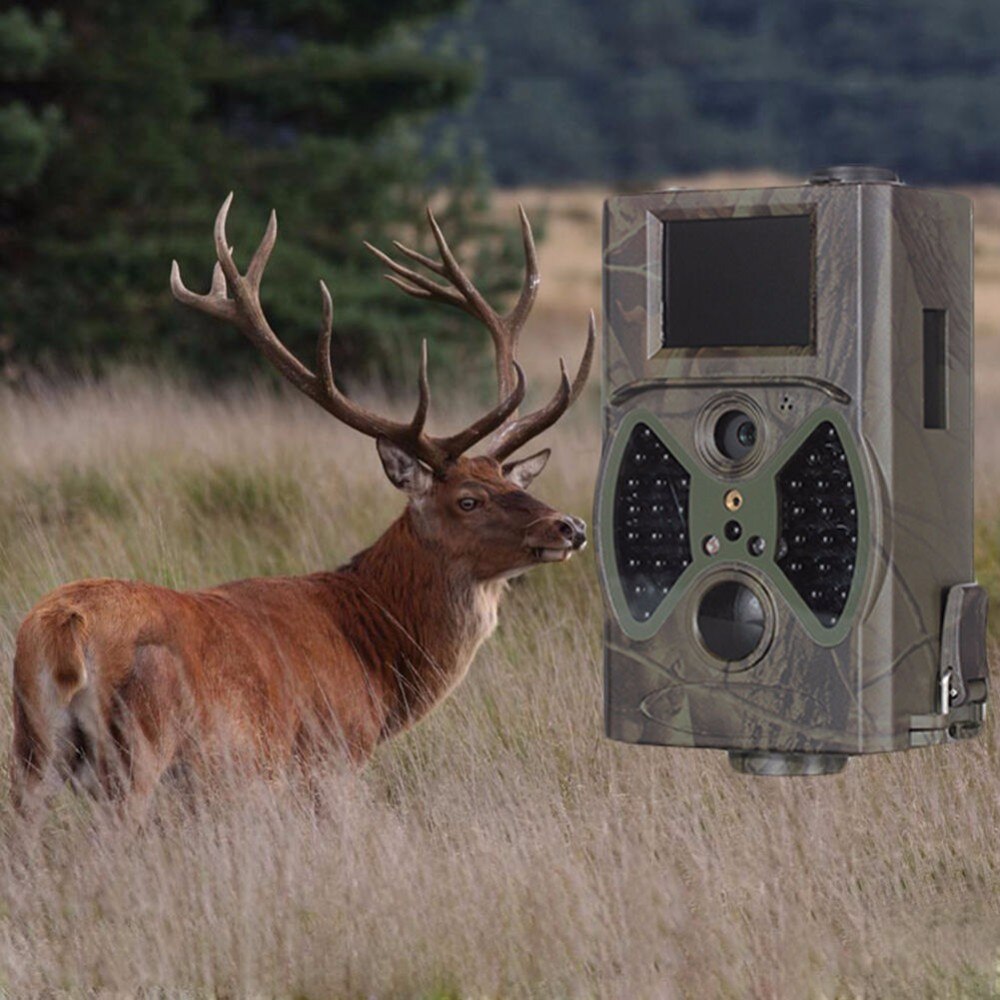 Hunting Trail Camera 16MP 1080P Night Vision Photo Traps Wildlife  Cameras Digital Infrared Cams  HC300A