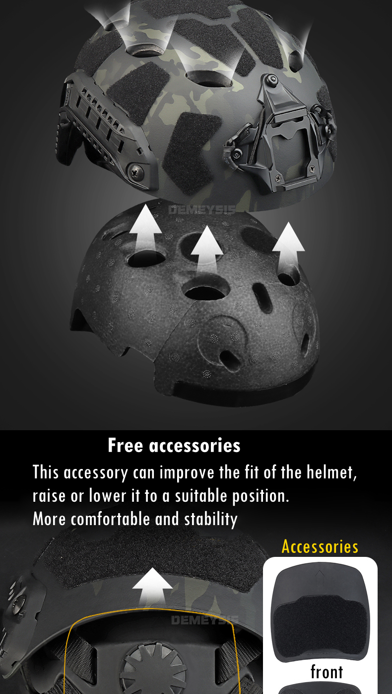 Tactical Fast Helmet Airsoft Military Army CS Game